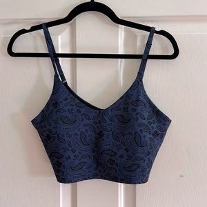 Athleta elation longline bra small